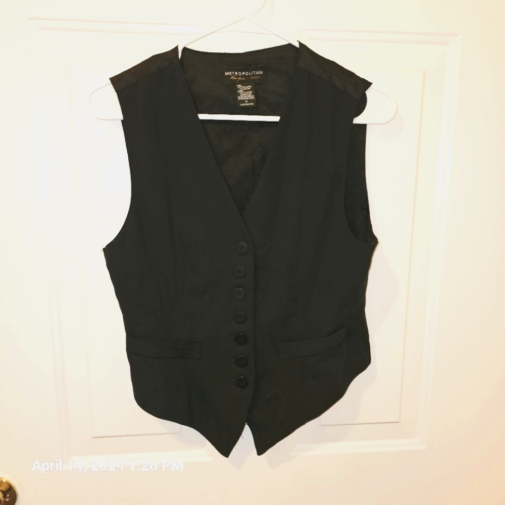 Vintage black vest